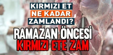 Şanlıurfa’da Ramazan öncesi et fiyatları coştu!