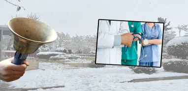 Şanlıurfa'da sağlık çalışanları tepkili! "Bizi seçim yapmak zorunda bırakmayın!"