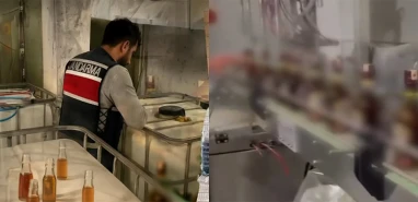 Şanlıurfa’da sahte içki operasyonu! Binlerce litre…