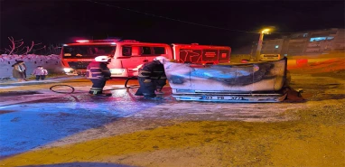 Şanlıurfa’da sahur vakti korkutan yangın!