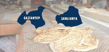 Şanlıurfa'da ve Gaziantep'te içinden çalınmış ekmek var!