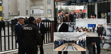 Şanlıurfa’da velilerin içini rahatlatacak görüntüler: Vali Şıldak hem denetledi hem moral verdi