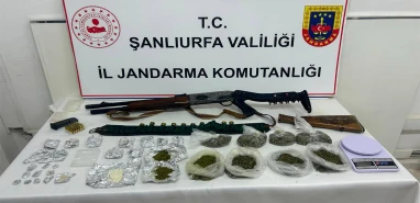 Şanlıurfa’da yakalanan şüphelinin evinden çıkanlar şoke etti!