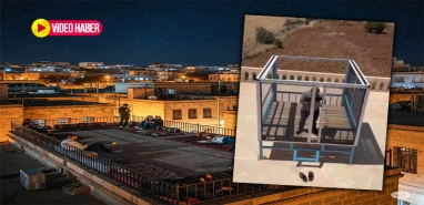 Şanlıurfa'da yıldızlar ayaklarınızın altında! İşte dam palas keyfi