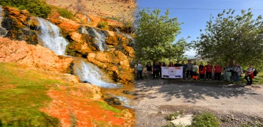 Şanlıurfalı doğa tutkunları Mardin'in gizli cennetini keşfetti