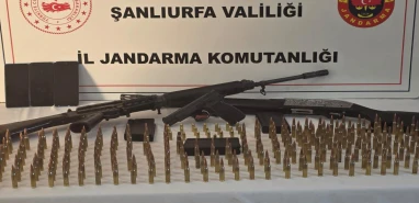 Suruç ve Haliliye’de şüphelilerin evlerinde arama! Cephanelik çıktı