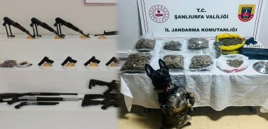 Şanlıurfa’da operasyonda mühimmat ele geçirildi! Gözaltılar var