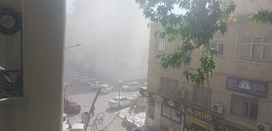 Şanlıurfa’nın göbeğinde ortalık toz duman! Göz gözü görmedi