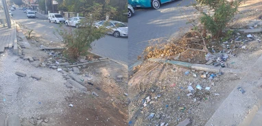 Şanlıurfa’nın işlek noktasında kötü görüntü! Tepki çekti