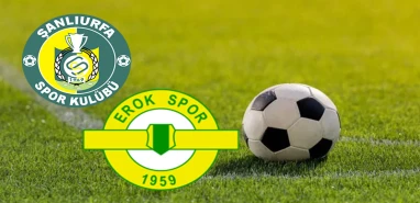 Şanlıurfaspor- Esenler Erokspor maçının ilk 11’leri belli oldu