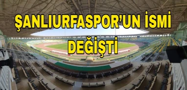 Şanlıurfaspor’un ismi değişti