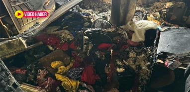 Şanlurfa’da korkutan yangın! Ev kullanılamaz hale geldi (13.01.2024)