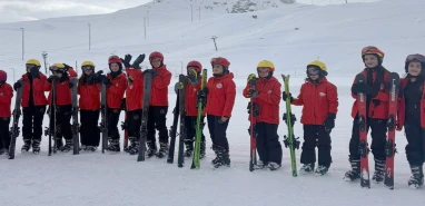 Şanlıurfa’dan Hakkari’ye kayak eğitimi yolculuğu