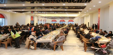 Eyyübiye'de şehit aileleri ve gaziler iftarda bir araya geldi!