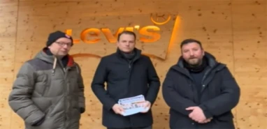 Eylemdeki işçiler patronlarının patronuna ulaştı! Şanlıurfa’dan Frankfurt'a