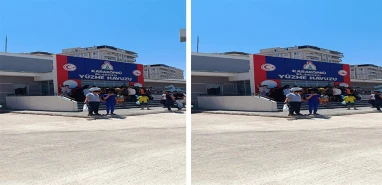 Karaköprü'de skandal uygulama: Serinlemek için gittiler, sinir krizi geçirdiler!