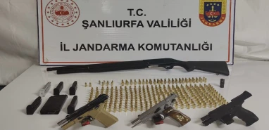 Şanlıurfa'da silah kaçakçılarına geçit yok!
