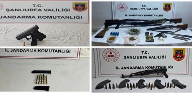 Yer Şanlıurfa: Ev değil resmen cephanelik