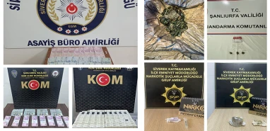 Siverek'te asayiş, trafik ve narkotik denetimi