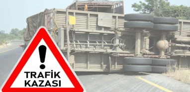 Şanlıurfa’da kamyonet devrildi! Yaralılar var