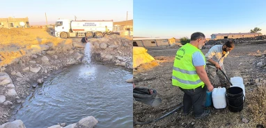 Siverek’te elektrik kesintisi sonrası su seferberliği