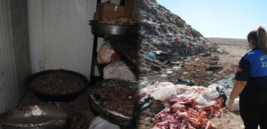 Şanlıurfa’da mide bulandıran skandal! 1 ton bozuk et ele geçirildi