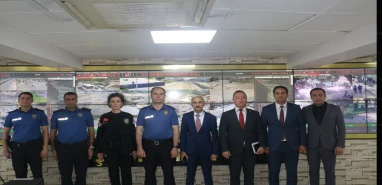 Başmüfettişlerden Şanlıurfa Emniyetine ziyaret... Tüm amirlerle toplantı