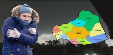 Şanlıurfa’nın bu ilçesi resmen donacak! Saatler içinde 20 derece düşüyor