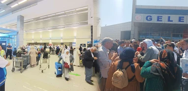 Şanlıurfa’da ilk hac kafilesi dualarla döndü
