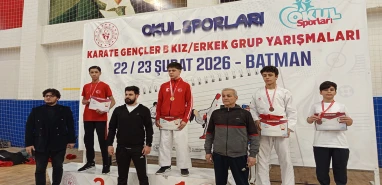 Şanlıurfalı sporcular Batman’dan madalyalarla döndü