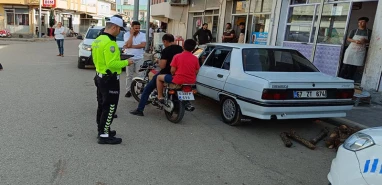 Şanlıurfa'da motosikletlere yönelik kapsamlı denetim