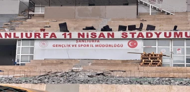 Şanlıurfa’da Süper Kupa yıkımı