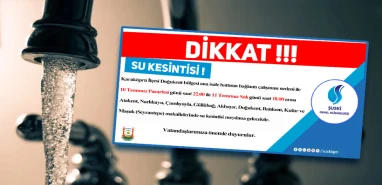 Urfa’da Bu Akşam 9 Mahallede Su Kesintisi!