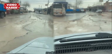 Suruç’ta sanayi sitesinin çamur çilesi bitmiyor! Esnaf adeta isyan etti