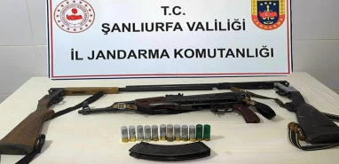 Şanlıurfa’nın 2 ilçesine ruhsatsız silah baskını! Gözaltılar var