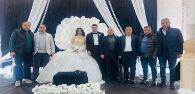 Şanlıurfa’da kaptanlık yapan futbolcu evlendi