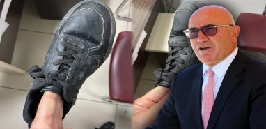 Şanlıurfa Vekili Tanal bu kez ayakkabı ile gündemde: Bunun sahibi nerde?