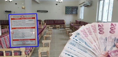 Şanlıurfa’nın ilçesinde taziye giderleri asıldı! Yemekten temizliğe her şey listelendi