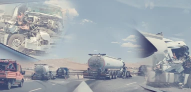 Faciadan dönüldü! Şanlıurfa’da tanker ile kamyon çarpıştı