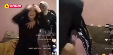 Canlı yayında şok anlar: TikTok kullanıcısının babası odasına dalıp kızına saldırdı!