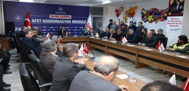 Asrın felaketinin ardından tam 1 yıl geçti:  Şanlıurfa'da depremin birinci yılında değerlendirme toplantısı yapıldı