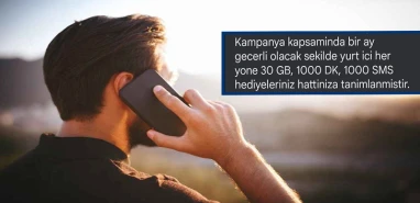 Tek mesajla tarifenizin iki katı kadar hediye alın! İşte 30’uncu yıl kampanyası