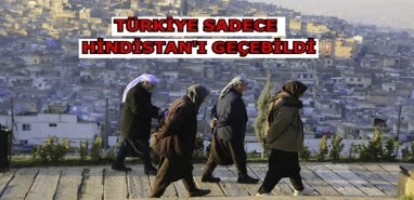 Türkiye bu sıralamasıyla dikkat çekti! Dünya’da sadece Hindistan'ı geçti…