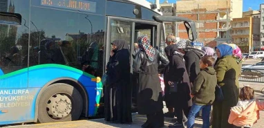 Şanlıurfa’da ulaşım bugün ücretsiz!