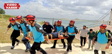 Şanlıurfa’da acil müdahale tatbikatı nefes kesti