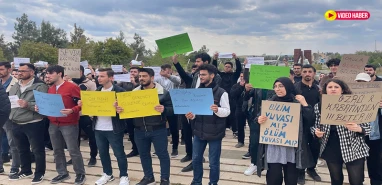 Şanlıurfa'da öğrenciler ayaklandı! "Bilim yuvası mı, ölüm yuvası mı?"