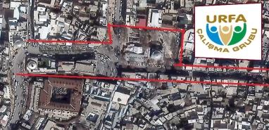 Urfa Çalışma Grubu’ndan yıkılan pasajın yeri için öneri