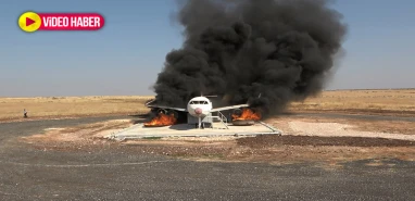 Urfa’da film sahnelerini aratmayan tatbikat