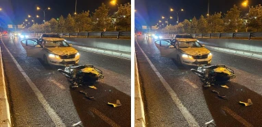 Urfa’da yine motosiklet kazası… 1’i ağır 4 yaralı