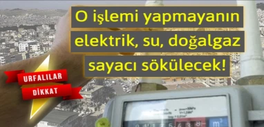 Urfalılar dikkat, son 9 gün ! Yaptırmayanlar için kritik uyarı